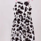 HD26 • girls cow print jumpsuit