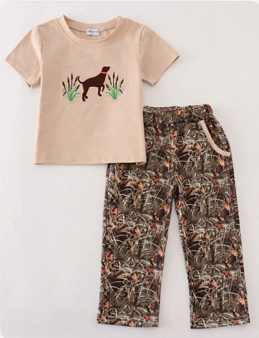 Boy’s Hunting Pant Set, 6Y