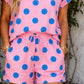 Polka Dot Shortie Set