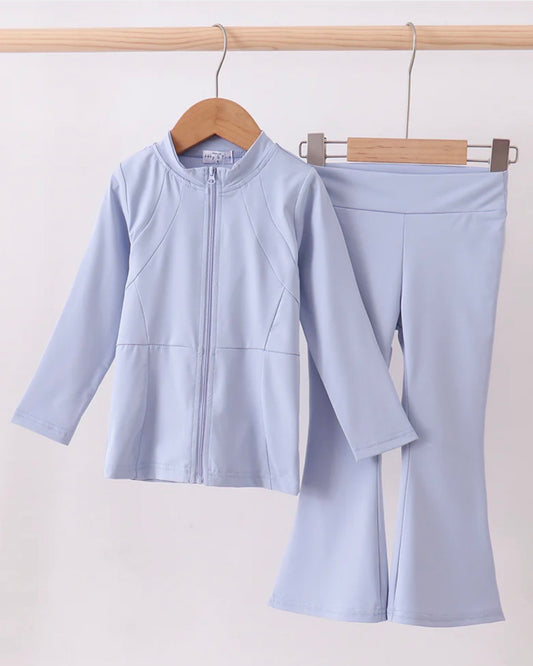 HD26 • girls blue athletic set