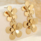 Gold Plated Flower Earrings LT