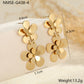 Gold Plated Flower Earrings LT