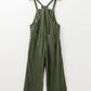 Green Corduroy Loose Overalls RTS