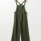 Green Corduroy Loose Overalls RTS