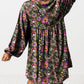 Green Floral Mini Dress LT