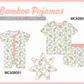 PO101 Green checkered goose bamboo collection