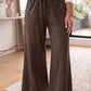 Mineral Wash Flare Pants RTS