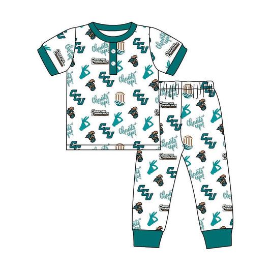 CCU Boys Bamboo 2-Piece Bamboo Pajamas