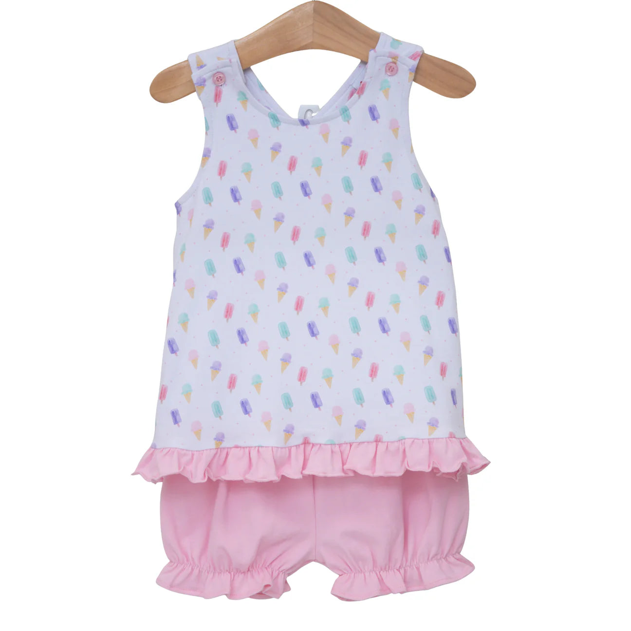 Jellybean • girls summertime sweets swing back bloomer set.
