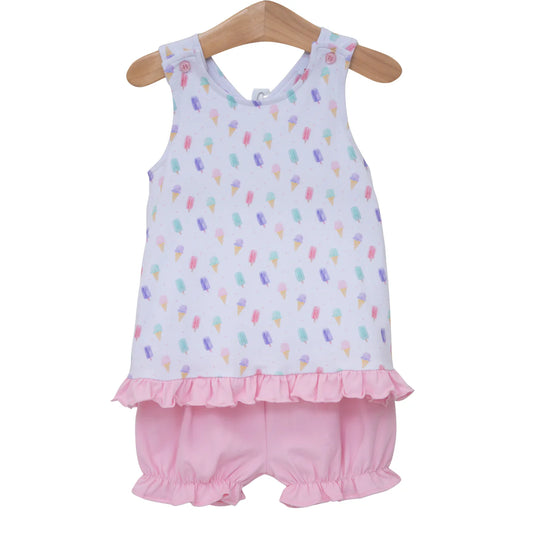 Jellybean • girls summertime sweets swing back bloomer set.