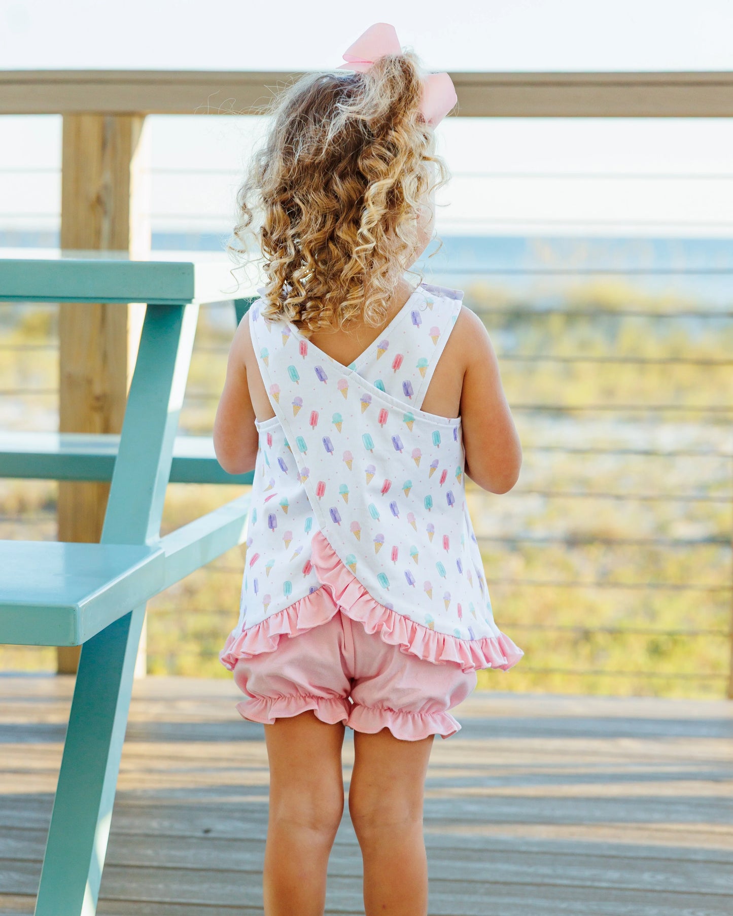 Jellybean • girls summertime sweets swing back bloomer set.