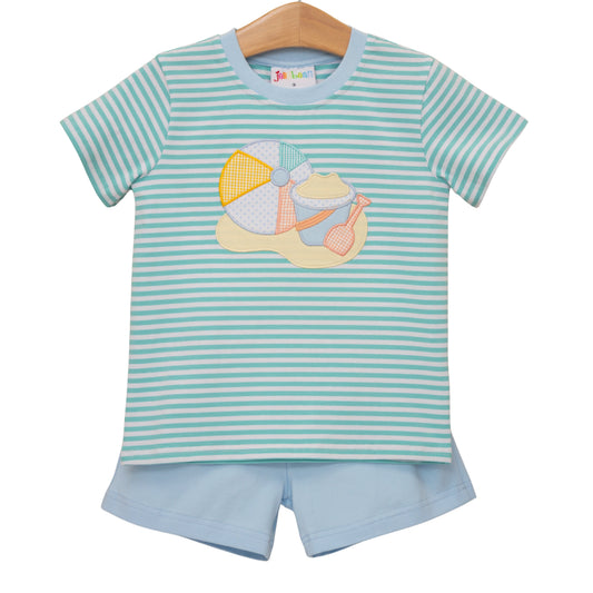 Jellybean • boys beach days short set