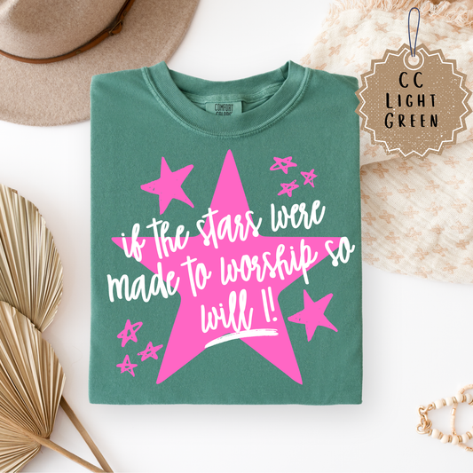 Stars Made to Worship Tee.