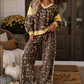 Leopard V Neck Set RTS