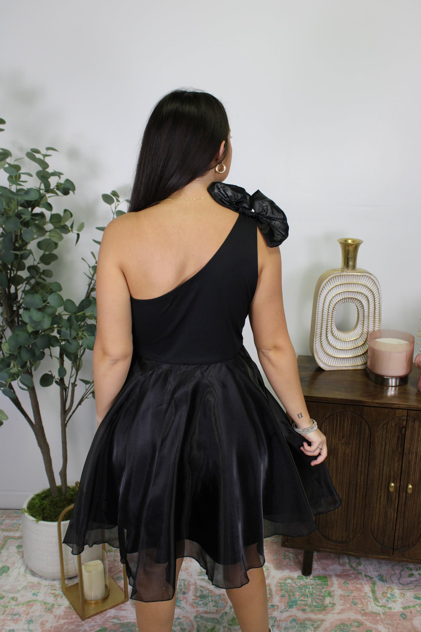 Black Bow Dress RTS