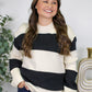 Striped Knit Sweater RTS