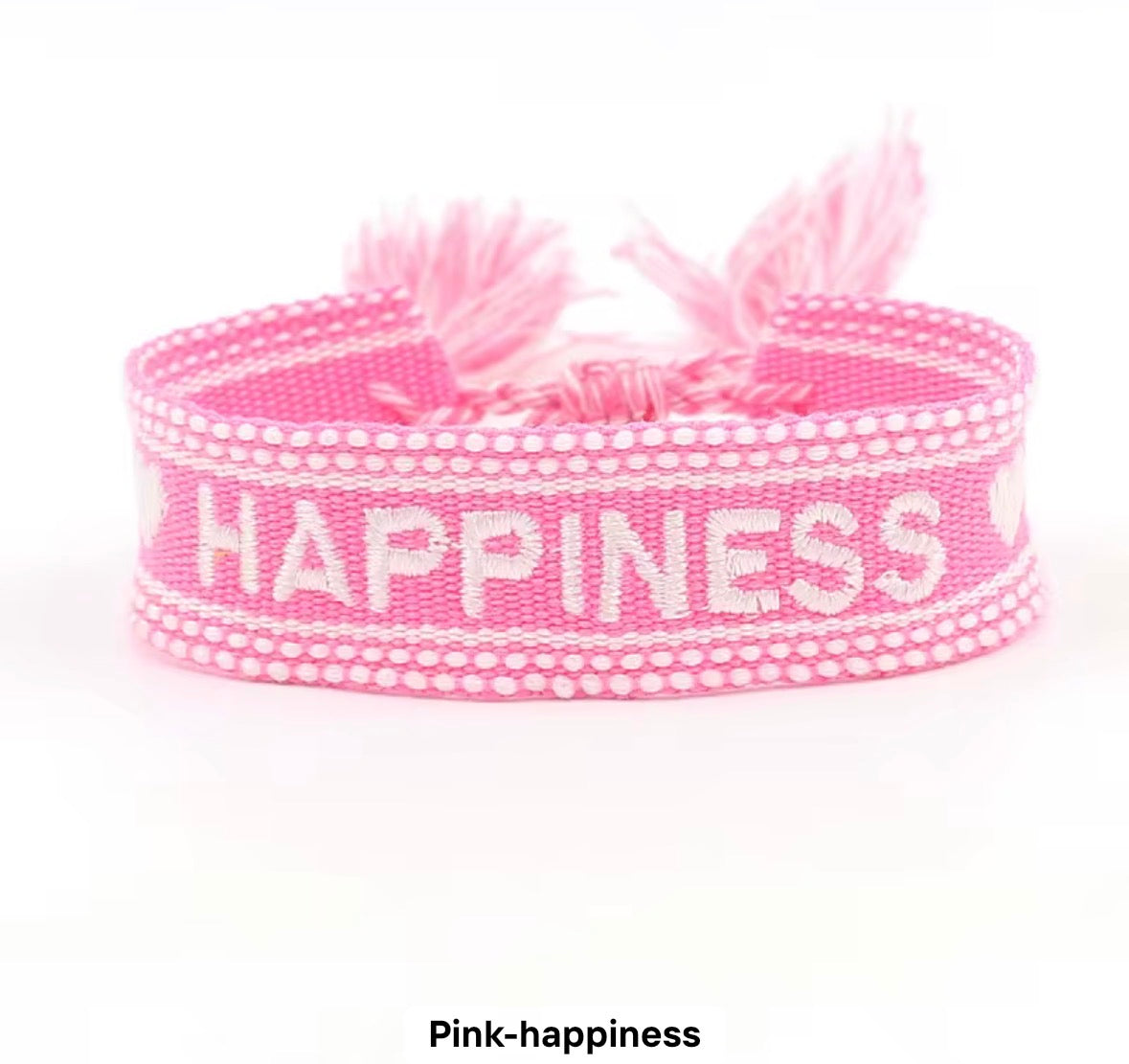 Embroidered Tassel Bracelets RTS