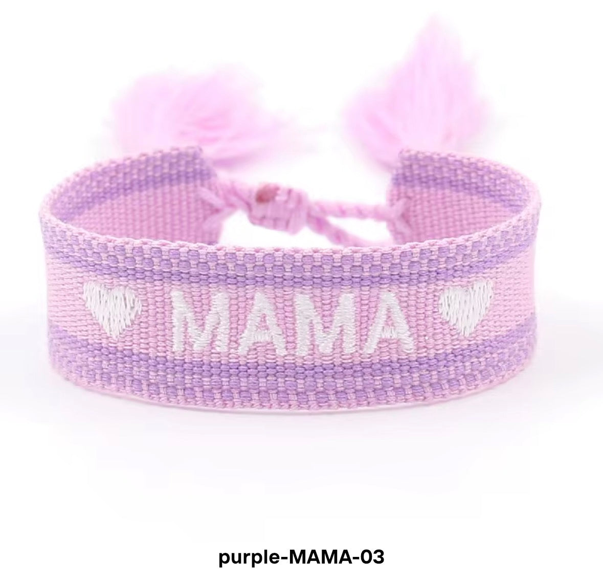 Embroidered Tassel Bracelets RTS