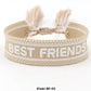 Embroidered Tassel Bracelets RTS