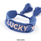 Embroidered Tassel Bracelets RTS