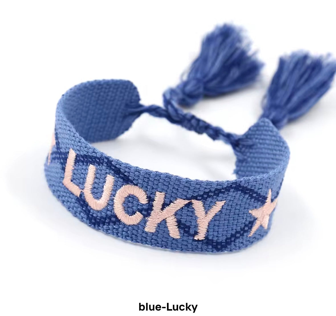 Embroidered Tassel Bracelets RTS