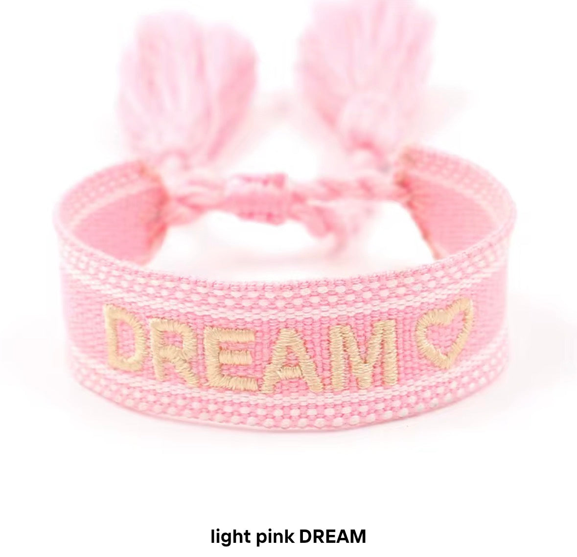 Embroidered Tassel Bracelets RTS