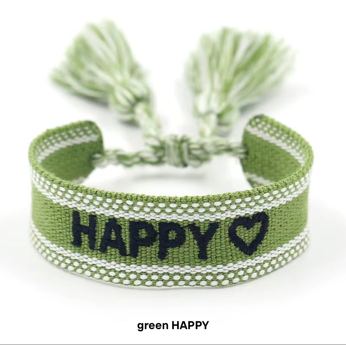 Embroidered Tassel Bracelets RTS
