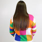 Rainbow Checkered Sweater LT