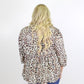 Leopard Plus Size Blouse LT