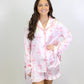 Pink Bows Ruffle Pajamas LT