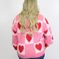 Plus Size Heart Sweater RTS