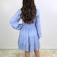 Dusty Blue Dress RTS