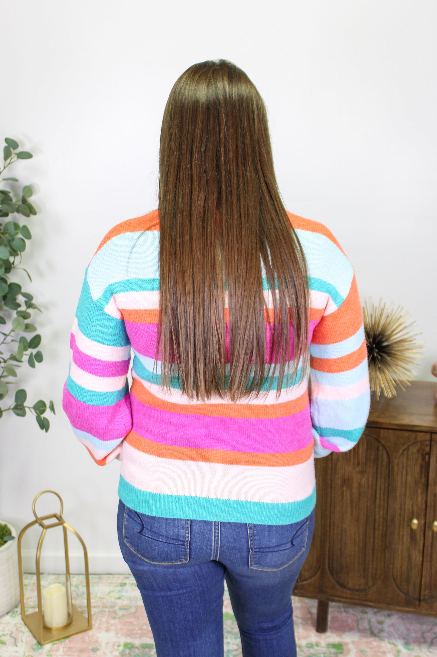 Multicolor Striped Sweater RTS