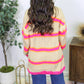 Pink and Orange Cardigan LT