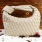 Braided Beige Handbag RTS