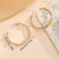 Flower Hoop Earrings RTS