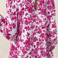 Pink Floral Blouse LT