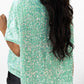 Green Sequin Top LT