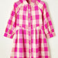 Pink Plaid Dress LT