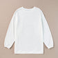 White LOVE Crewneck LT