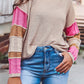 Beige Patchwork Sweater LT