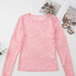 Rose Mesh Top LT