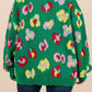 Green Leopard Plus Size Sweater LT