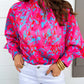 Pink Abstract Blouse LT