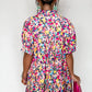 Floral Puff Sleeve Dress LT