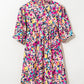 Floral Puff Sleeve Dress LT