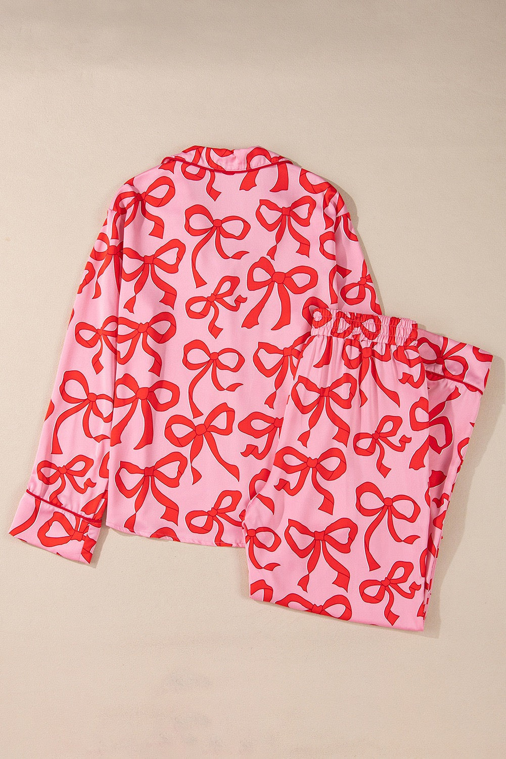 Red Bow Pajamas LT