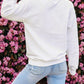 White Bow Pullover LT