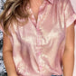 Light Pink Metallic Top LT