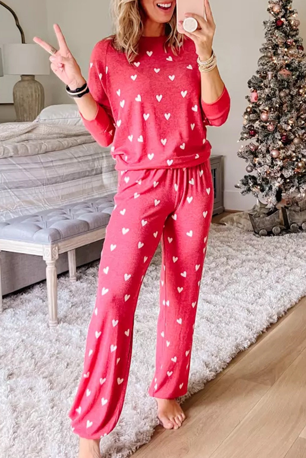 Red Pajama Set LT